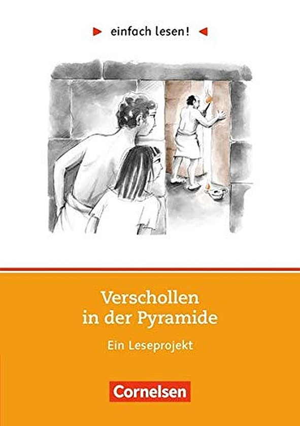Паперова книга «Einfach lesen!  Verschollen in der Pyramide. Niveau 1», авторів Сандра Дітерманн, Роза Науманн - фото №1