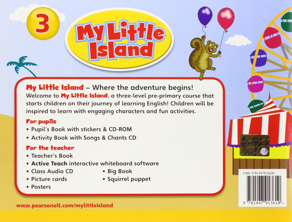 [object Object] «My Little Island 3 Activity Book with Songs & Chants Audio CD», автор Леон Дайсон - фото №2 - мініатюра