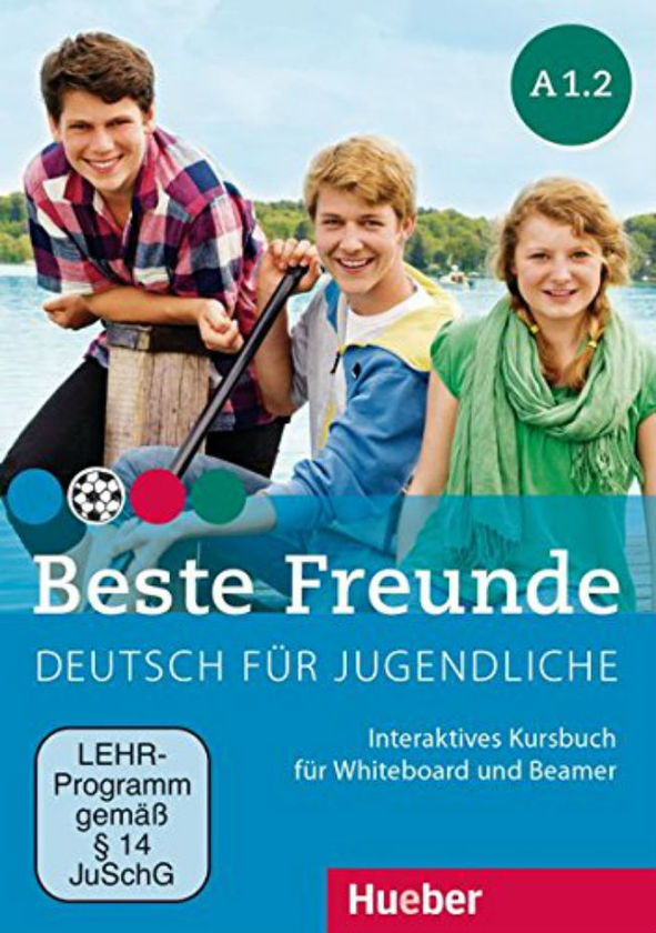 Паперова книга «Beste Freunde: Interaktives Kursbuch A1.2 fur Whiteboard und Beamer DVD-Rom», авторів Крістіан Сеут, Елізабет Ґраф-Ріман, Мануела Джорджіякакі - фото №1