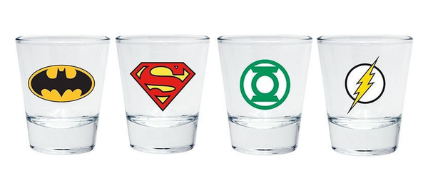  «Набор рюмок DC Comics Emblem (ABYVER086)», бренда Abysse - фото №1