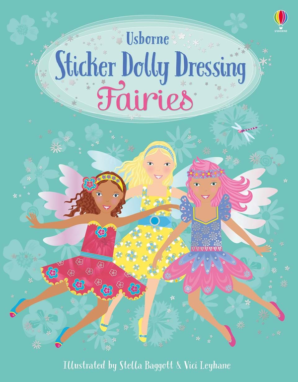 Паперова книга «Sticker Dolly Dressing Fairies», автор Лєоне Пратт - фото №1