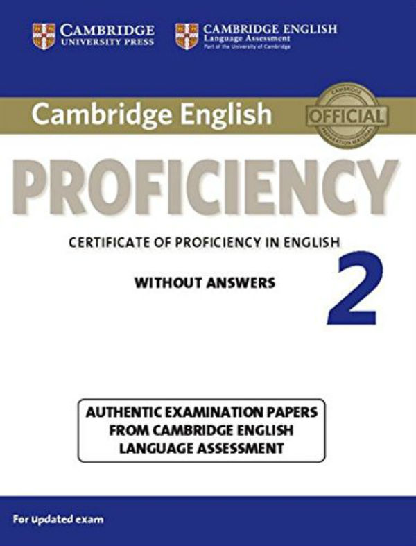 Паперова книга «Cambridge English Proficiency 2 Student's Book without Answers» - фото №1