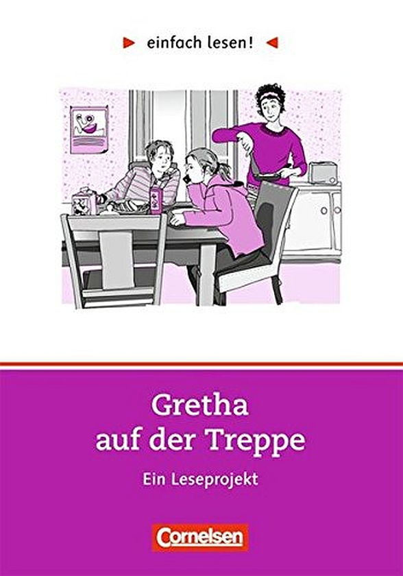 Паперова книга «Einfach lesen! Gretha auf der Treppe. Niveau 1», автор Ханна Янсен - фото №1