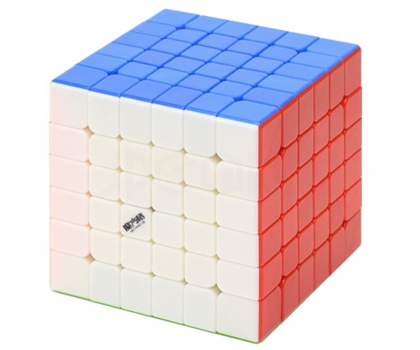  « Игрушка-головоломка QiYi WuHua V2 6x6 (QYWHV03)», бренда QiYi - фото №1