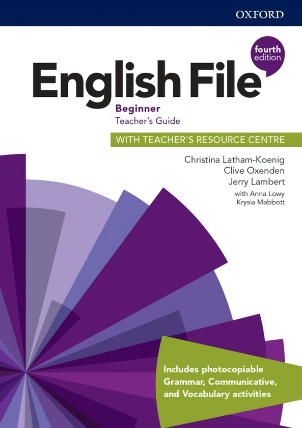 [object Object] «English File: Beginner. Teacher's Guide with Teacher's Resource Centre», авторів Клайв Оксенден, Крістіна Латам-Кеніґ, Джеррі Ламберт - фото №1