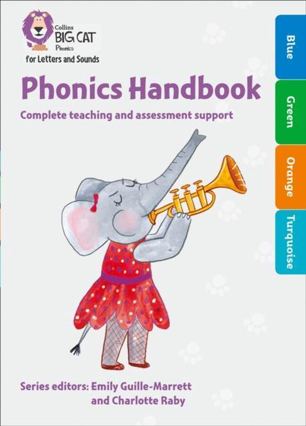 Бумажная книга «Phonics Handbook Blue to Turquoise : Full Support for Teaching Letters and Sounds» - фото №1
