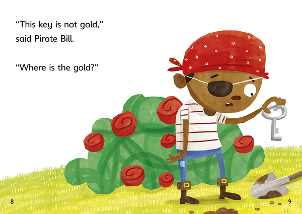 Бумажная книга «Reading Champion. Pirate Bill. Independent Reading Yellow 3», автор Кэти Вулли - фото №1