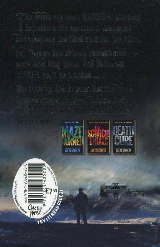 Паперова книга «The Maze Runner Series (комплект из 3 книг)», автор Джеймс Дешнер - фото №1