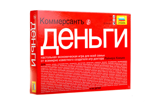  «Настольная игра Zvezda Коммерсантъ Деньги (8782)», бренда ZVEZDA - фото №1