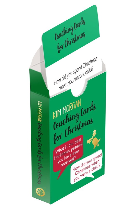 Бумажная книга «Coaching Cards for Christmas», автор Ким Морган - фото №1