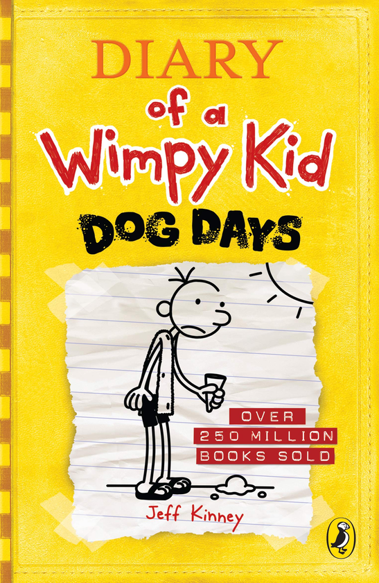 Бумажная книга «Diary of a Wimpy Kid. Dog Days (Book 4)», автор Джефф Кинни - фото №1