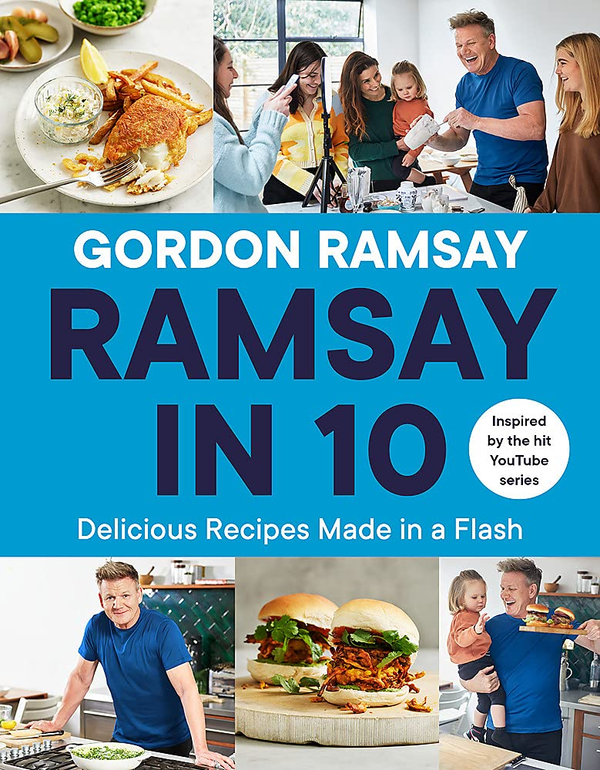 Паперова книга «Ramsay in 10. Delicious Recipes Made in a Flash», автор Гордон Рамзі - фото №1