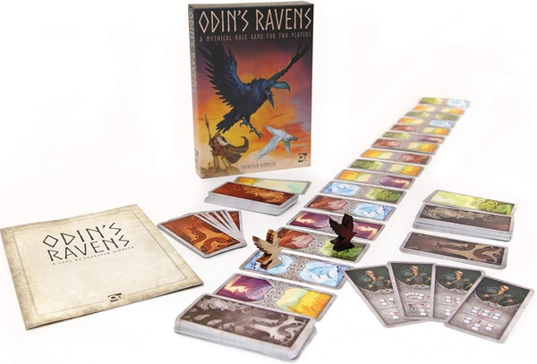Бумажная книга «Odin's Ravens. A mythical race game for 2 players», автор Торстен Гиммлер - фото №1