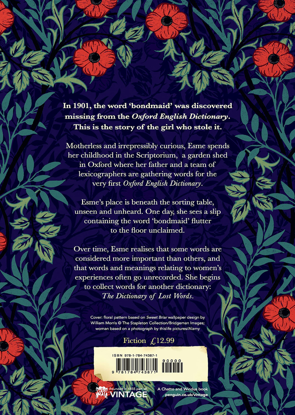 Паперова книга «The Dictionary of Lost Words», автор Піп Вільямс - фото №1