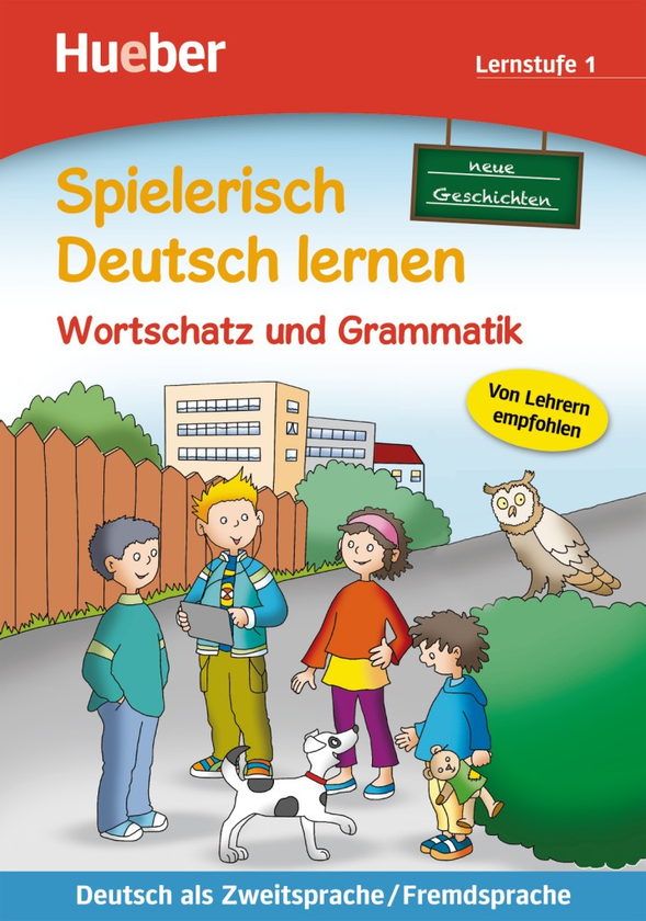 Бумажная книга «Spielerisch Deutsch lernen. neue Geschichten. Wortschatz und Grammatik. Lernstufe 1», автор Кристиан Гросскопф - фото №1