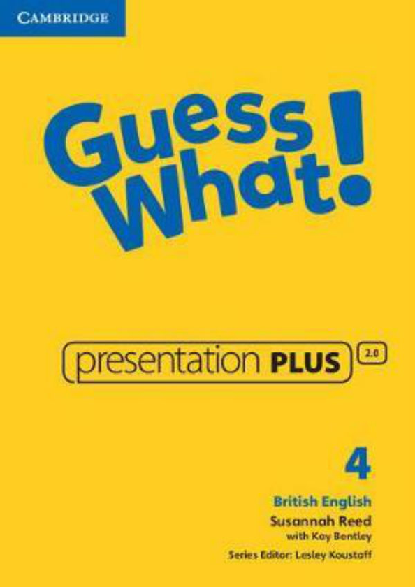 Бумажная книга «Guess What! Level 4 Presentation Plus DVD-ROM», авторов Сюзанна Рид, Кей Бентли - фото №1