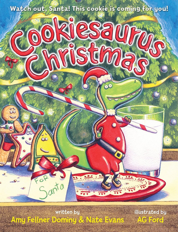 Бумажная книга «Cookiesaurus Christmas», авторов Эми Феллнер Домини, Нейт Эванс - фото №1