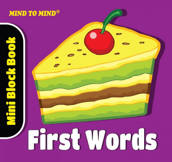 Бумажная книга «Mini Block Book. First Words. Revised» - фото №1