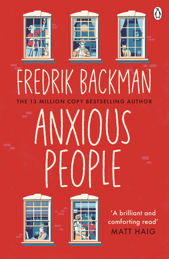 Бумажная книга «Anxious People», автор Фредрик Бакман - фото №1