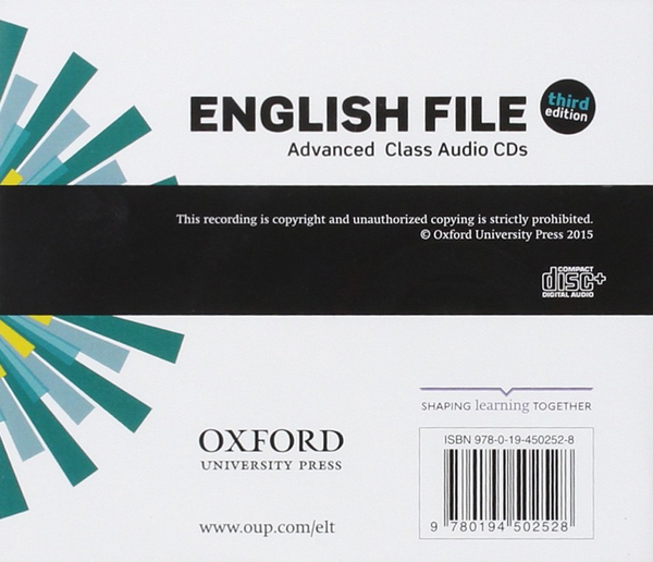 [object Object] «English File Third Edition Advanced Class Audio CDs», авторів Клайв Оксенден, Крістіна Летхам-Кеніг, Джеррі Ламберт - фото №2 - мініатюра