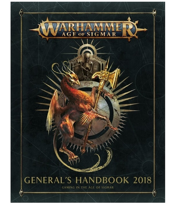  «Warhammer Age of Sigmar General’s Handbook 2018 (60040299072)», бренда Games Workshop - фото №1