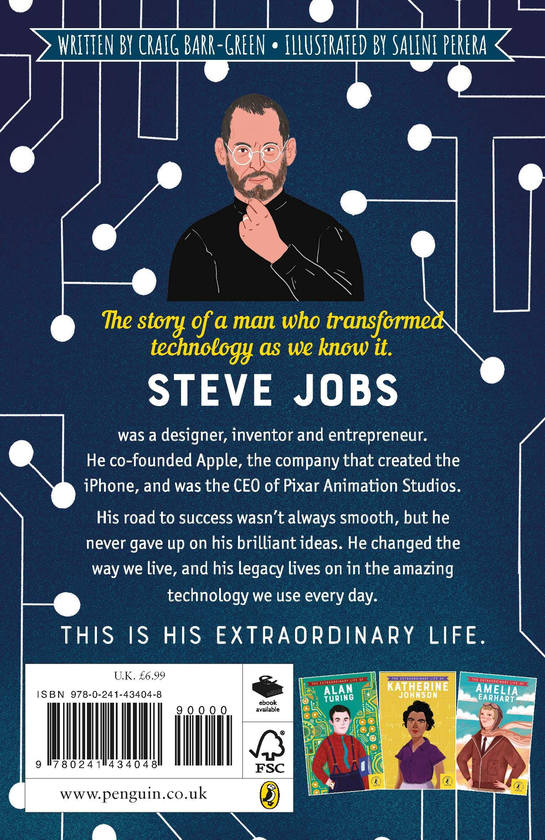 Бумажная книга «The Extraordinary Life of Steve Jobs», автор Крейг Барр-Грин - фото №1