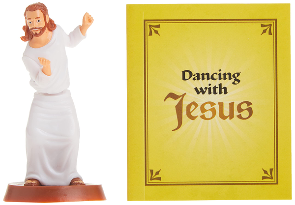 Бумажная книга «Dancing with Jesus. Bobbling Figurine», автор Сэм Столл - фото №1