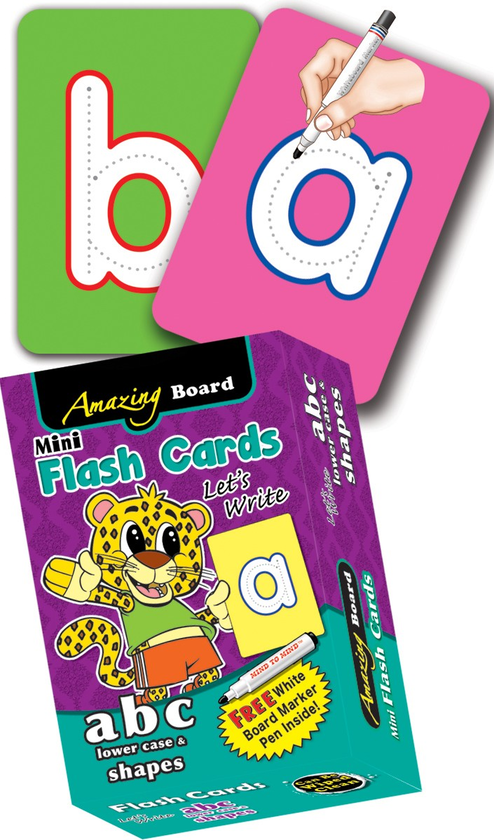[object Object] «Amazing Board Mini Flash Cards abc lower Case (with marker-pen)» - фото №1