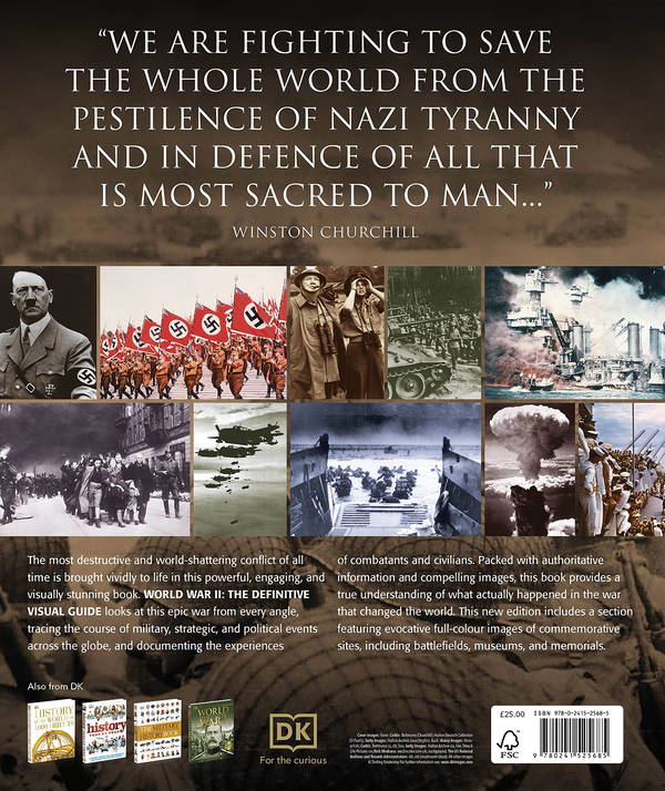 Бумажная книга «World War II The Definitive Visual Guide», автор Ричард Холмс - фото №1