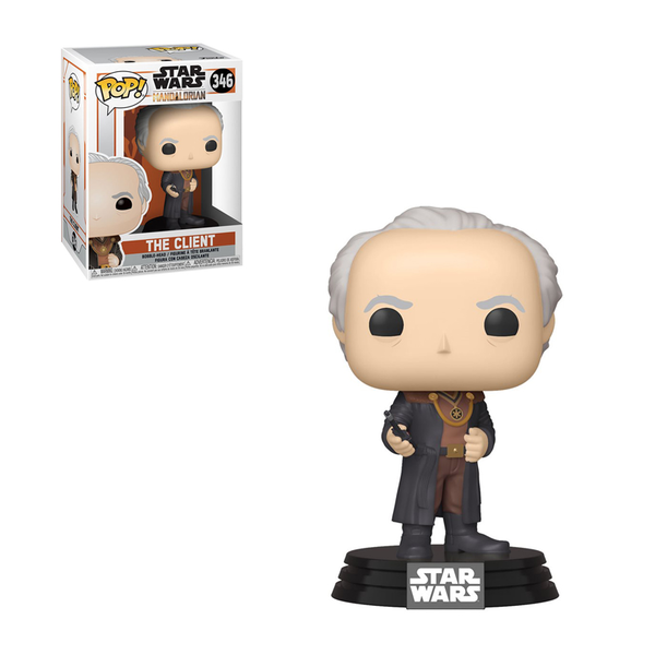  «Коллекционная фигурка Funko Pop! Star Wars Mandalorian The Client (45538)», бренда Funko Pop - фото №1
