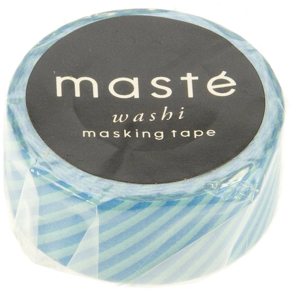 «Скотч Maste Basic Blue Stripes (MST-MKT02-BL)» - фото №1