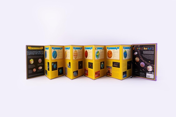 Бумажная книга «Explore the Solar System: A Fold-Out, Lift-the-Flap Book» - фото №1