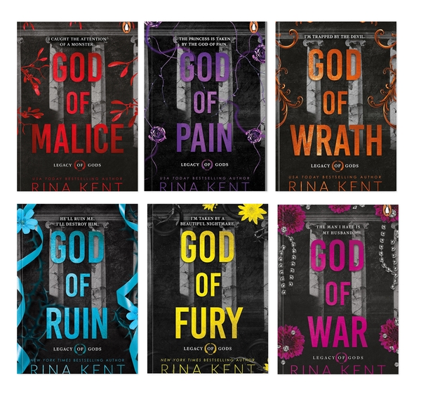 Бумажная книга «Legacy of Gods (комплект із 6 книг)», автор Рина Кент - фото №1