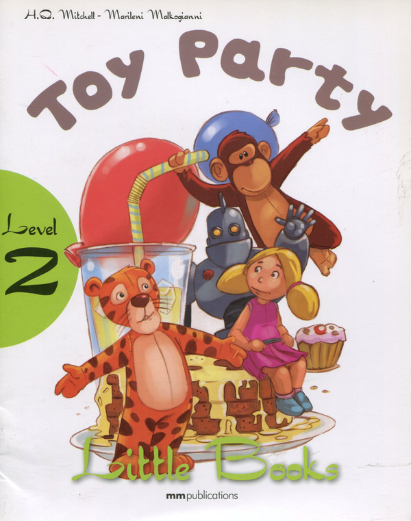[object Object] «Little books. Level 2. Toy Party (+ CD)», авторів Естер Войджицкі, Марілені Малкогіанні - фото №1