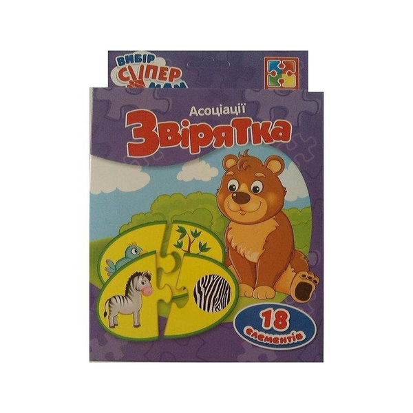  «Игра Vladi Toys Ассоциации Зверушки (VT1901-05)», бренда VladiToys - фото №1