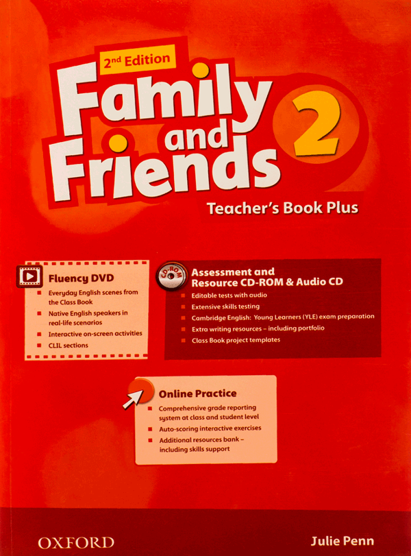 Паперова книга «Family and Friends 2 Second Edition Teacher's Book Plus», автор Джулі Пенн - фото №1