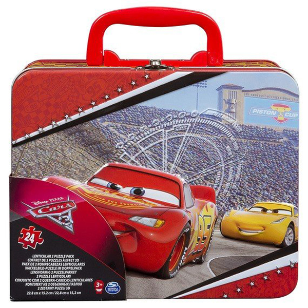  «Пазл переливний Spin Master 2в1 Тачки-3 (SM98424/6035603)», бренду Spin Master - фото №1