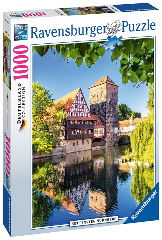  «Пазл Ravensburger Нюрнберг 1000 елементів (RSV-196203)», бренду Ravensburger - фото №1