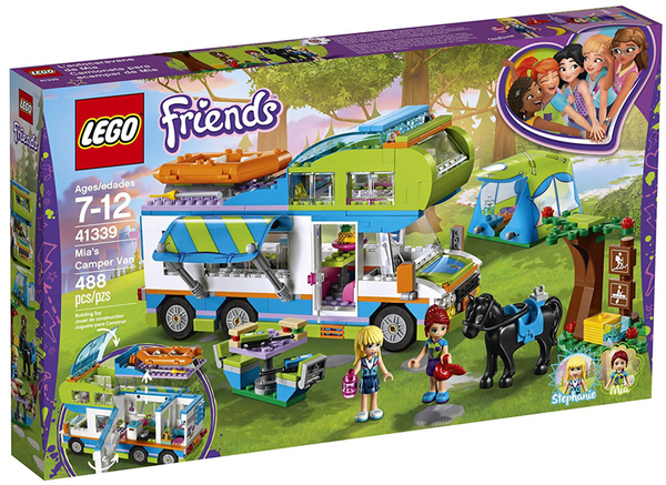  «Конструктор LEGO Friends Дом на колесах Мии 488 деталей (41339)», бренда LEGO - фото №1