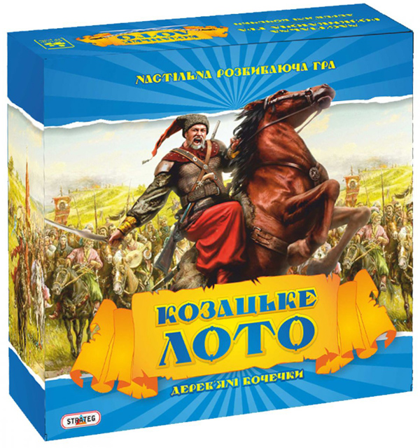  « Настольная игра Strateg Козацьке Лото (341) », бренда Strateg - фото №1