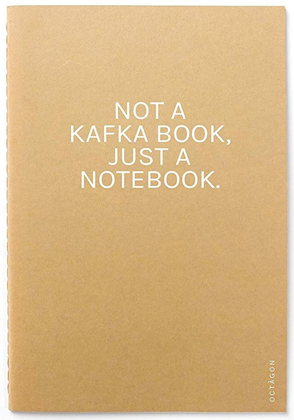  «Блокнот Octagon Not a Kafka book, just a notebook (8474474747037)», бренда Octagon - фото №1