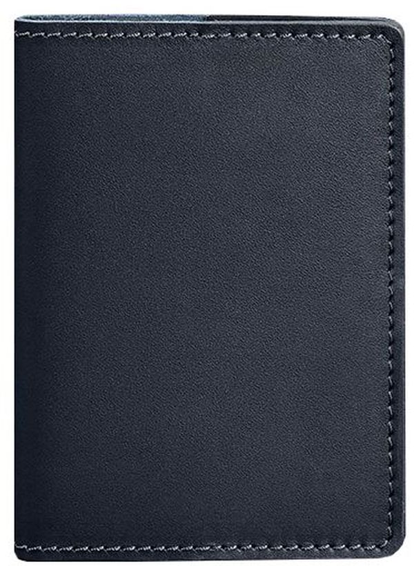  «Обложка для паспорта BlankNote 1.3 Темно-синяя (BN-OP-1-3-navy-blue)», бренда BlankNote - фото №1