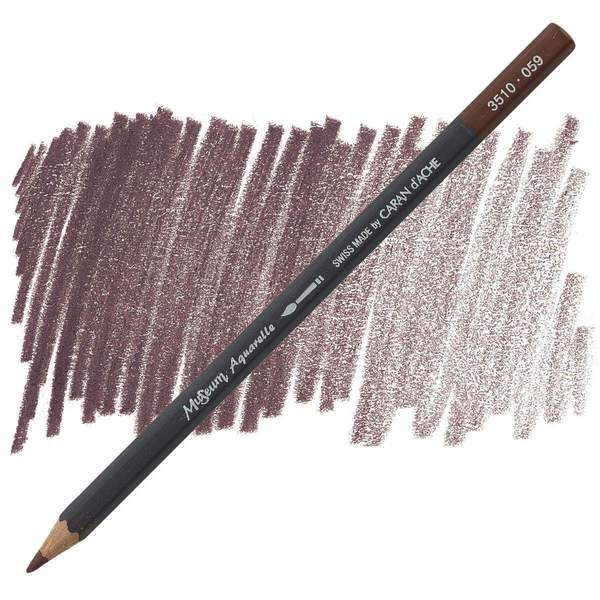  «Олівець Caran d'Ache Museum Aquarelle Brown (3510.059)», бренду Caran d'Ache - фото №1