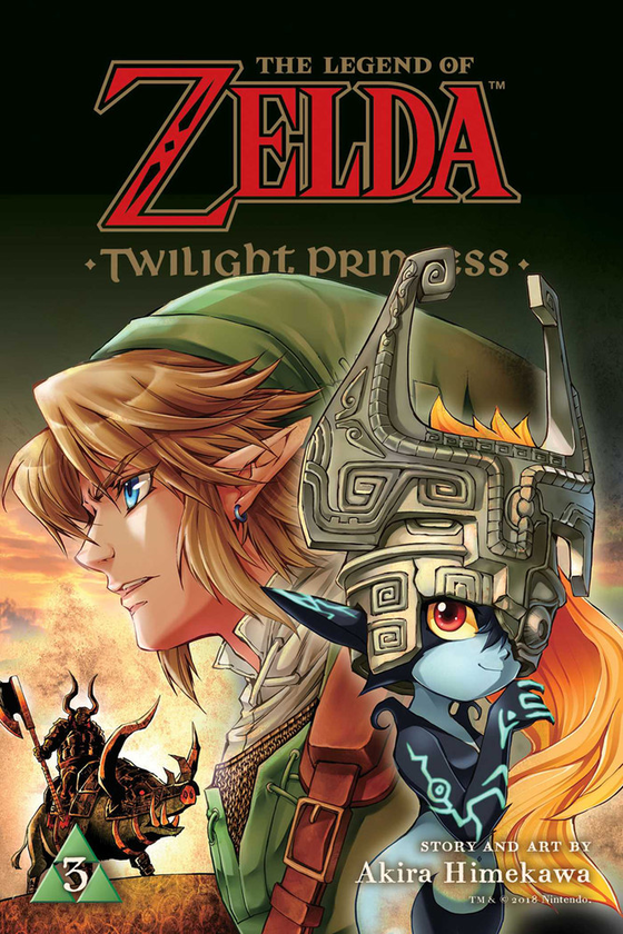 Бумажная книга «The Legend of Zelda. Twilight Princess. Volume 3», автор Акира Химекава - фото №1