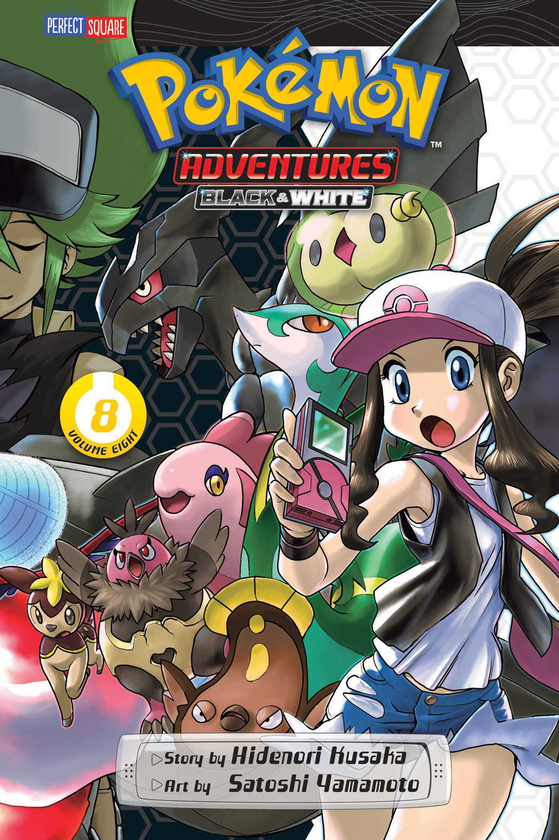 Паперова книга «Pokemon Adventures. Black and White. Volume 8», автор Хiденорi Кусака - фото №1