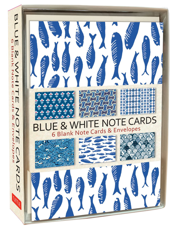Паперова книга «Blue & White Note Cards» - фото №1