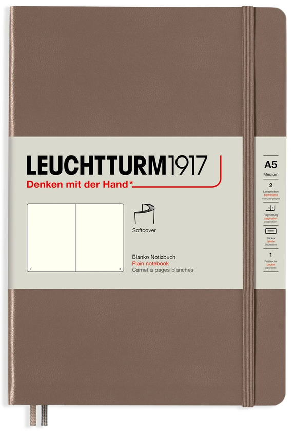  «Блокнот Leuchtturm1917 Rising Colours Warm Earth Чистые листы (363410)», бренда Leuchtturm1917 - фото №1