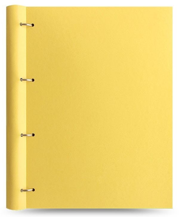  «Органайзер Filofax Clipbook A4 Classic Pastels Lemon (144004)», бренда Filofax - фото №1