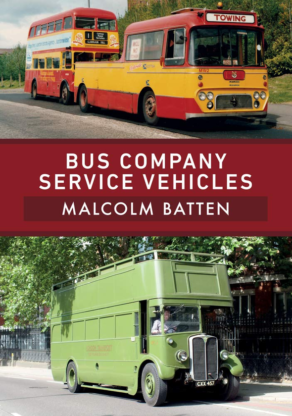 Бумажная книга «Bus Company Service Vehicles», автор Малкольм Баттен - фото №1