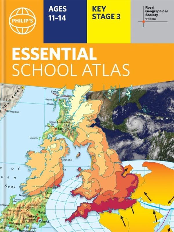Бумажная книга «Philip's RGS Essential School Atlas » - фото №1